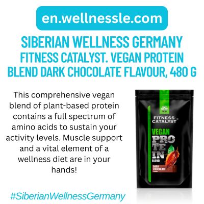 Fitness Catalyst. Vegan Protein Blend Dark Chocolate Flavour, 480 g