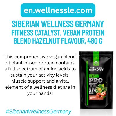 Fitness Catalyst. Vegan Protein Blend Hazelnut Flavour, 480 g