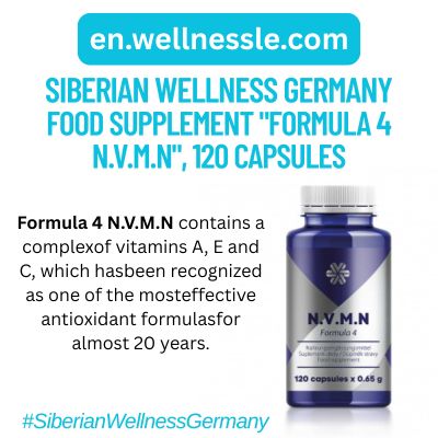 Food Supplement "Formula 4 N.V.M.N", 120 capsules