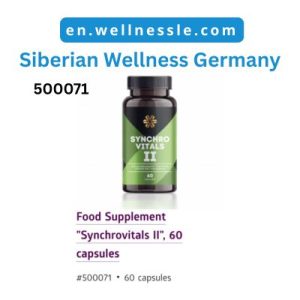 Food Supplement Synchrovitals II, 60 capsules