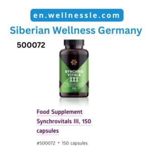 Food Supplement Synchrovitals III, 150 capsules