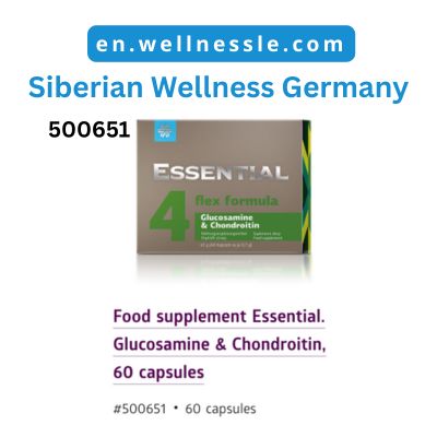 Food supplement Essential. Glucosamine & Chondroitin, 60 capsules Food supplement Essential. Glucosamine & Chondroitin, 60 capsules