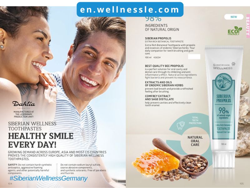 Siberian Wellness Germany Toothpaste