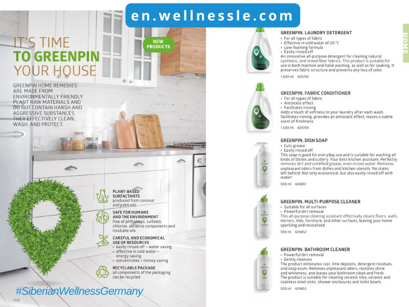 Siberian Wellness Germany GREENPIN