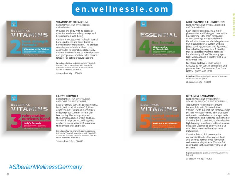 Siberian Wellness Germany Food Supplement