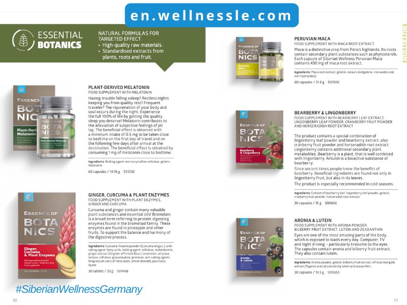 Siberian Wellness Germany Food Supplement