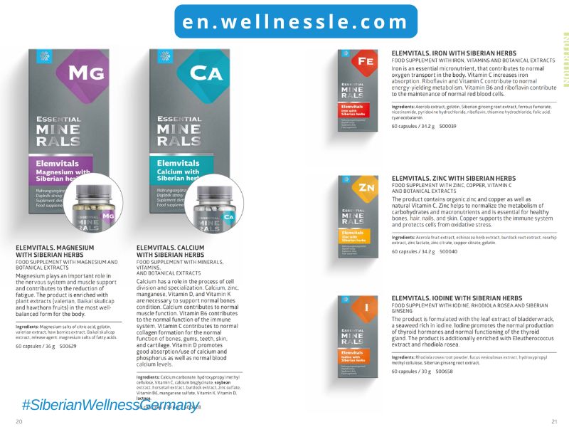 Siberian Wellness Germany Food Supplement